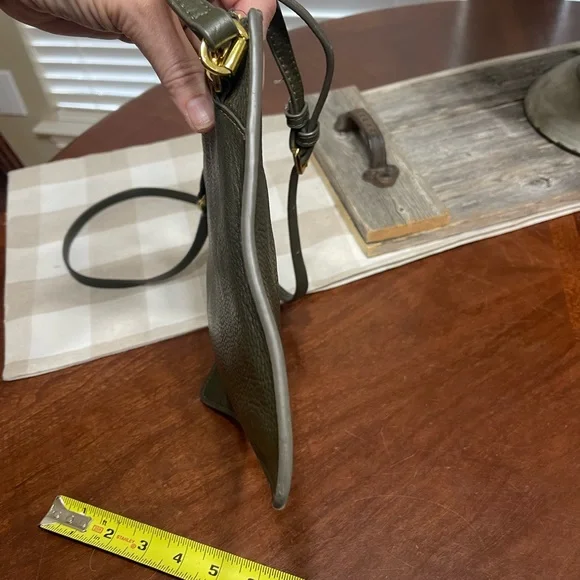 HButler Mighty Purse black pebbled leather crossbody - Picture 9 of 11